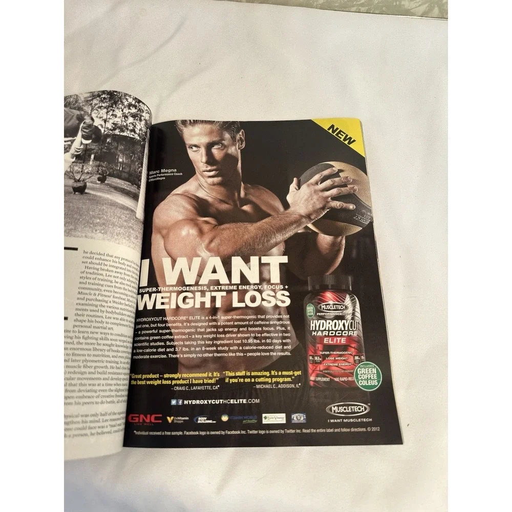 Rare Muscle & Fitness Bodybuilding Magazine W/ Bruce Lee 03-13